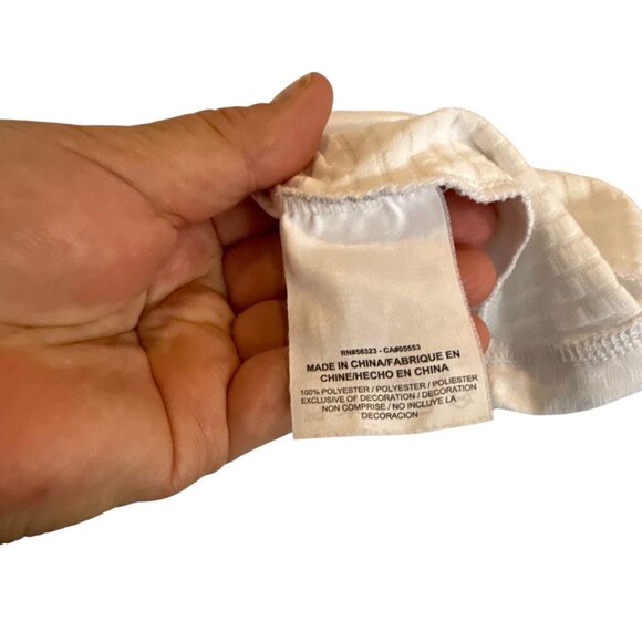 Nike Golf Dri Fit White Full Zip Jacket Women’s Medium Lightweight Activewear - Picture 4 of 8